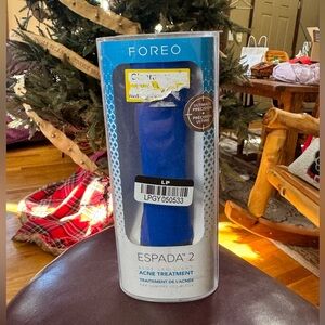 Foreo Espada 2 Blue Acne Treatment Device NEW WITH tag never opened
